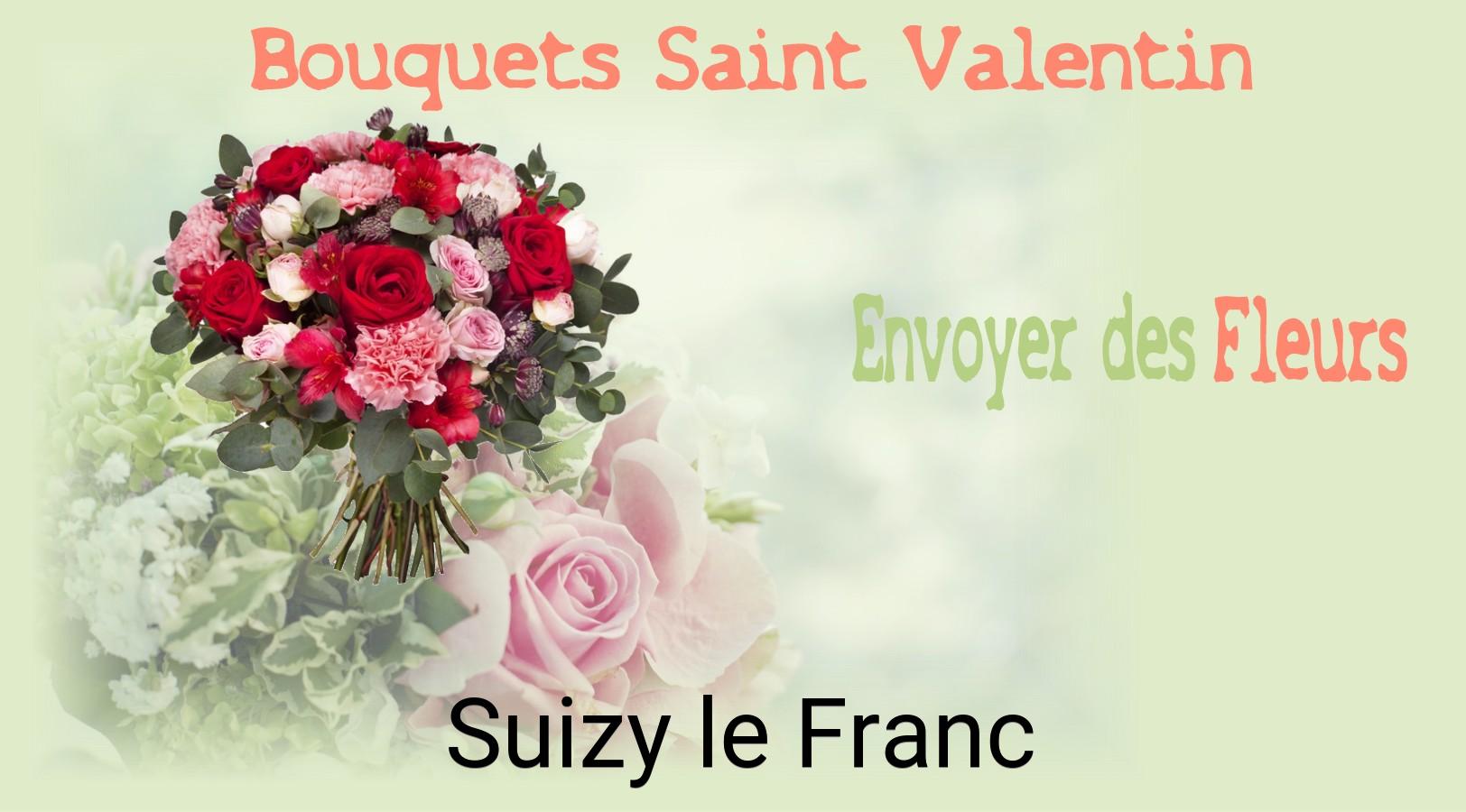 Roses de Saint-Valentin livrées à Suizy-le-Franc